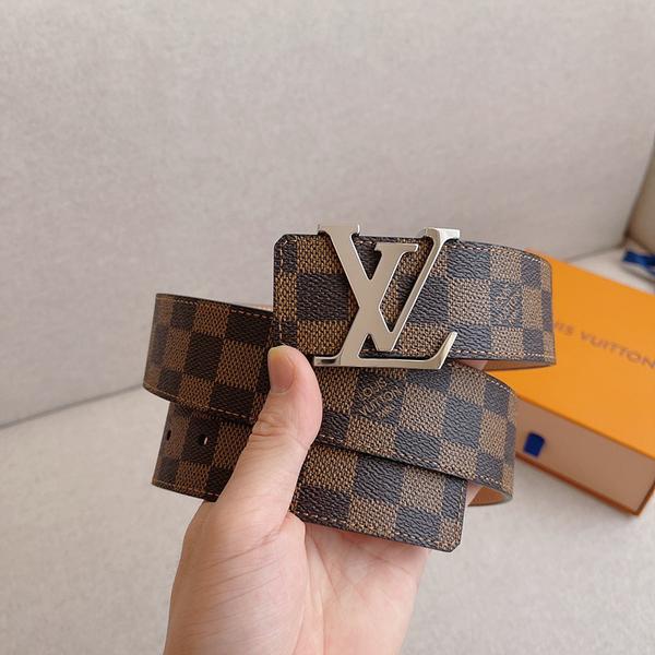 루이비통 lv 버클 벨트 4cm