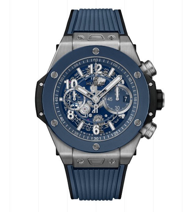 위블로 유니코 빅뱅 티타늄 블루 Hublot UNICO BIG BANG Titanium Blue Ceramic